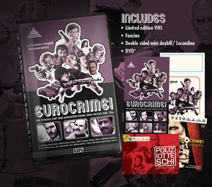 Celluloid Apocalypse Offers Mike Malloy Documentary EUROCRIME! on Limited Edition PAL VHS with a Load of Radical Extras!