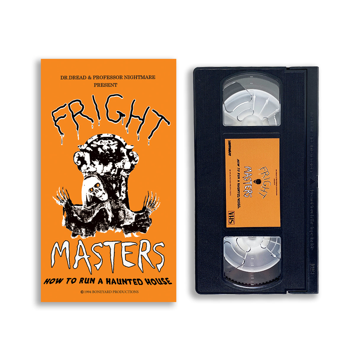 FRIGHT MASTERS: HOW TO RUN A HAUNTED HOUSE VHS – Lunchmeat