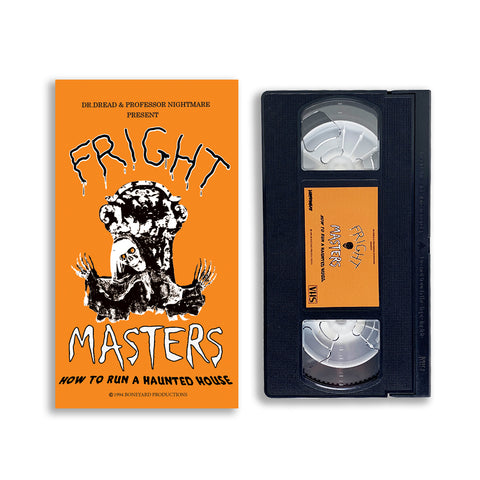 FRIGHT MASTERS: HOW TO RUN A HAUNTED HOUSE VHS