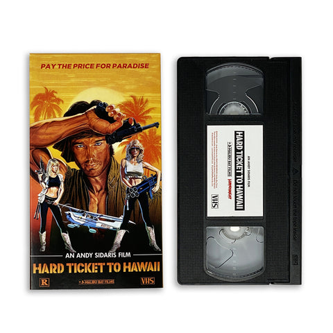 HARD TICKET TO HAWAII VHS