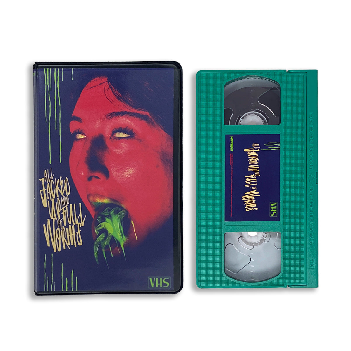 ALL JACKED UP AND FULL OF WORMS VHS Lunchmeat