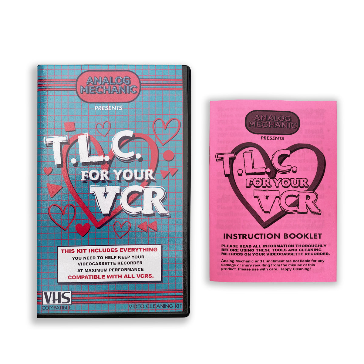 TLC FOR YOUR VCR CLEANING KIT – Lunchmeat