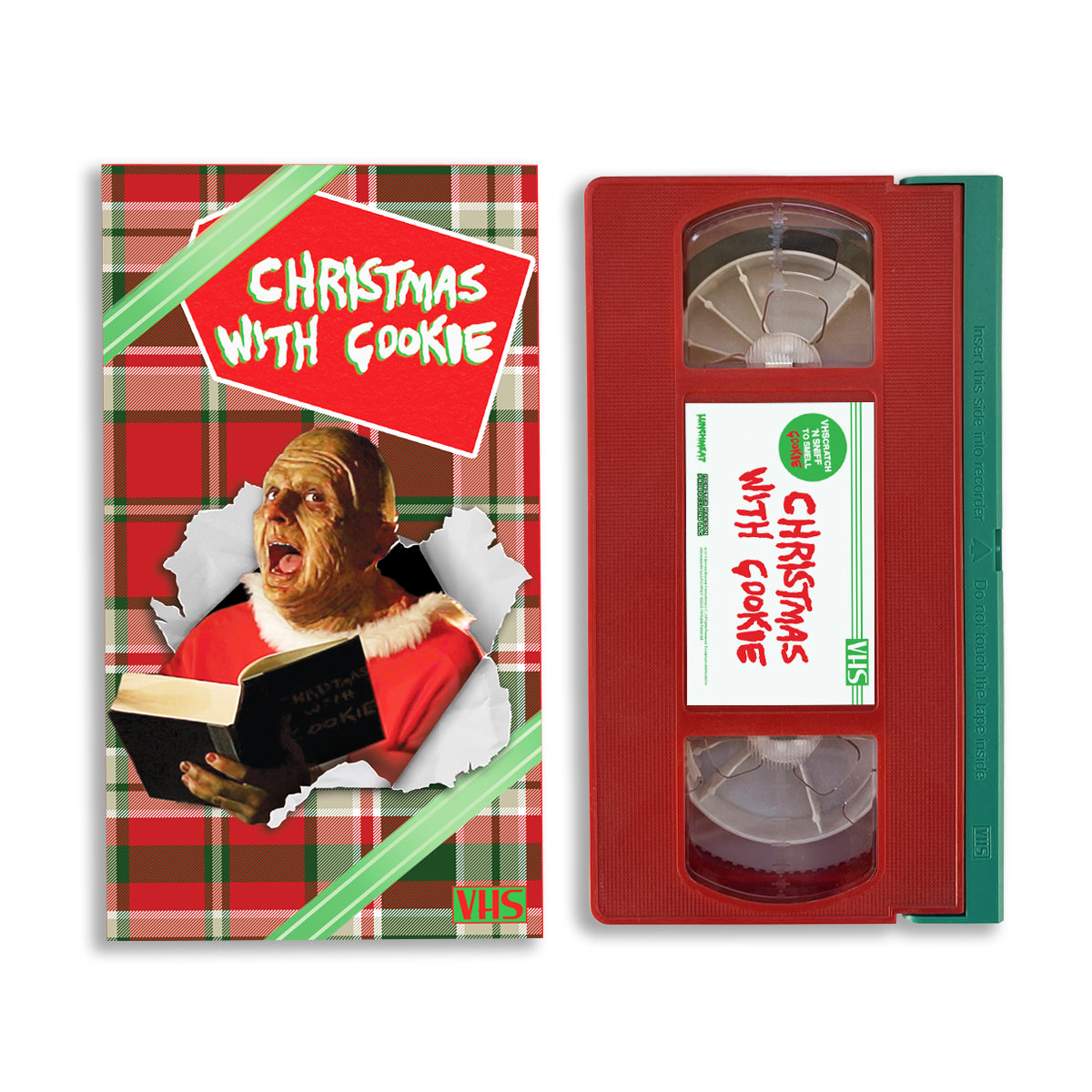 XMASwithCOOKIE_VHS_REDbodyGREE