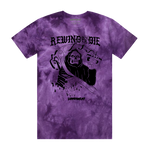 REWIND OR DIE REAPER - Purple Tie Dye Tee