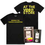 AT THE VIDEO STORE VHS / SHIRT BUNDLE