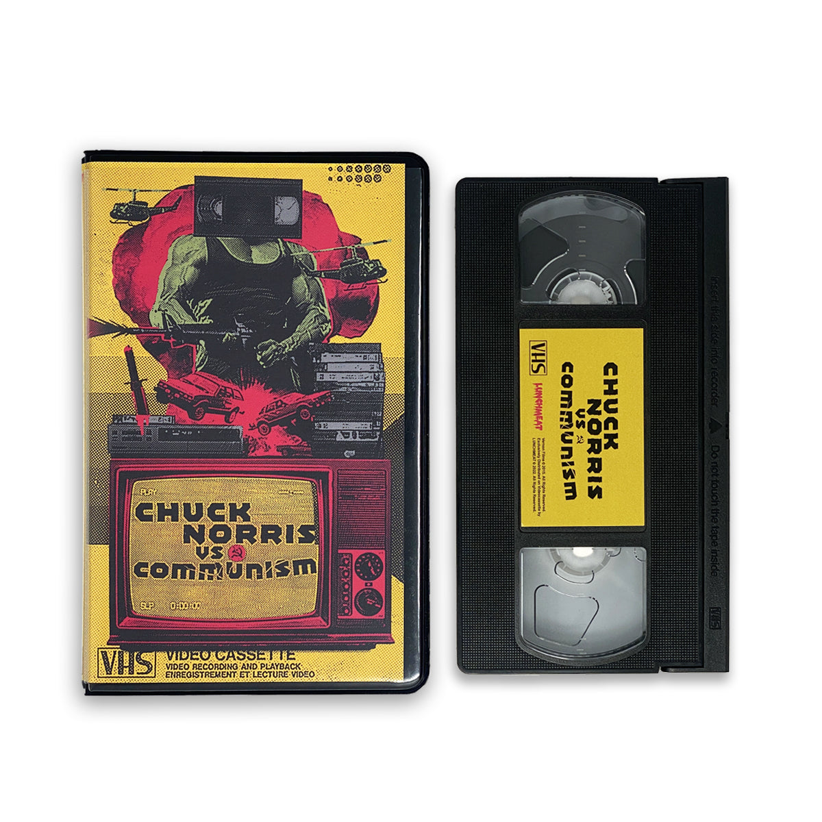 CHUCK NORRIS VS. COMMUNISM VHS – Lunchmeat