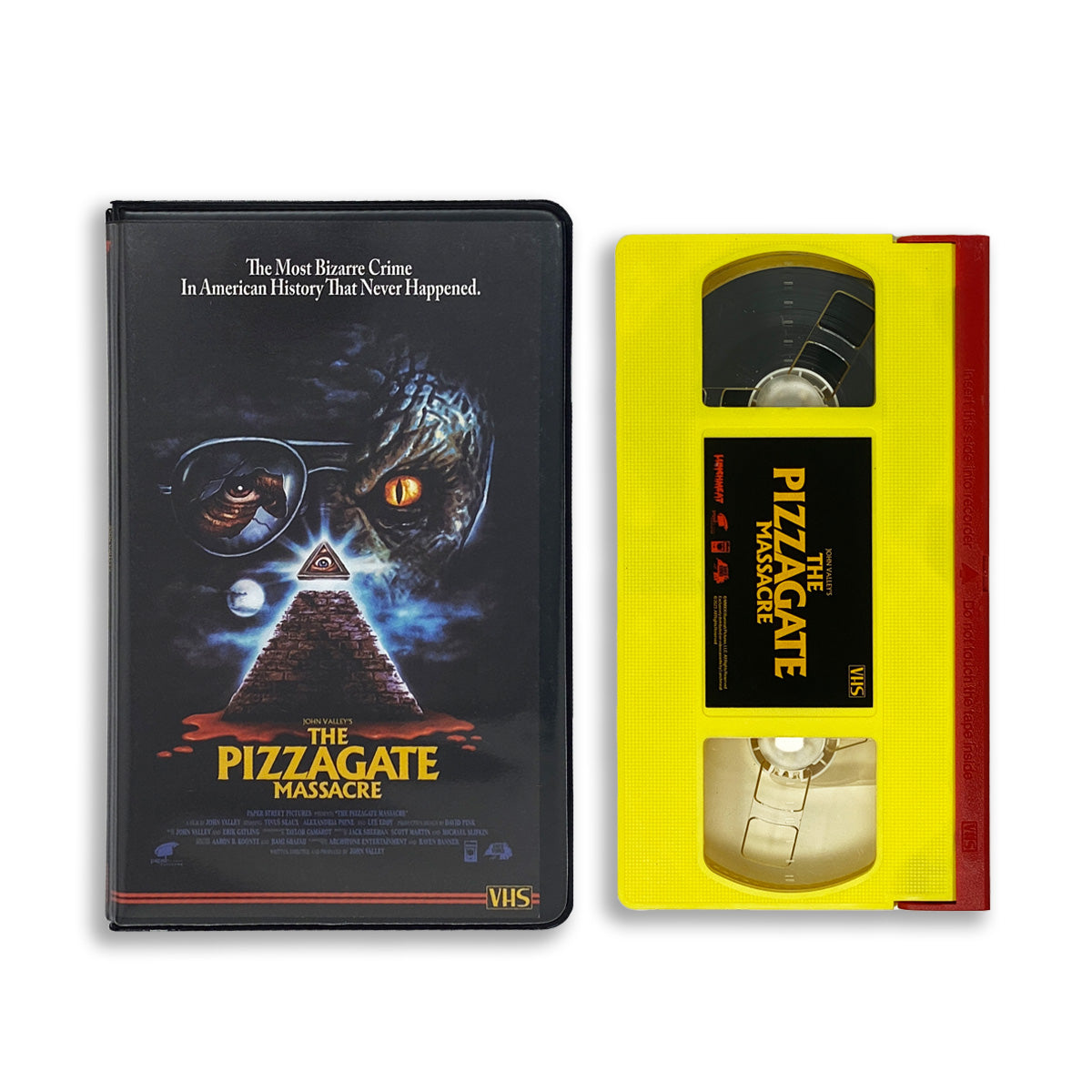THE PIZZAGATE MASSACRE VHS – Lunchmeat