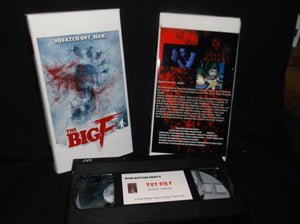 ROCK BOTTOM VIDEO Celebrates the Analog Way and Brings Their Bigfoot B-Flick THE BIG F to VHS Accompanied by the Slasher Dave Soundtrack on Audio Cassette! DIG IT!