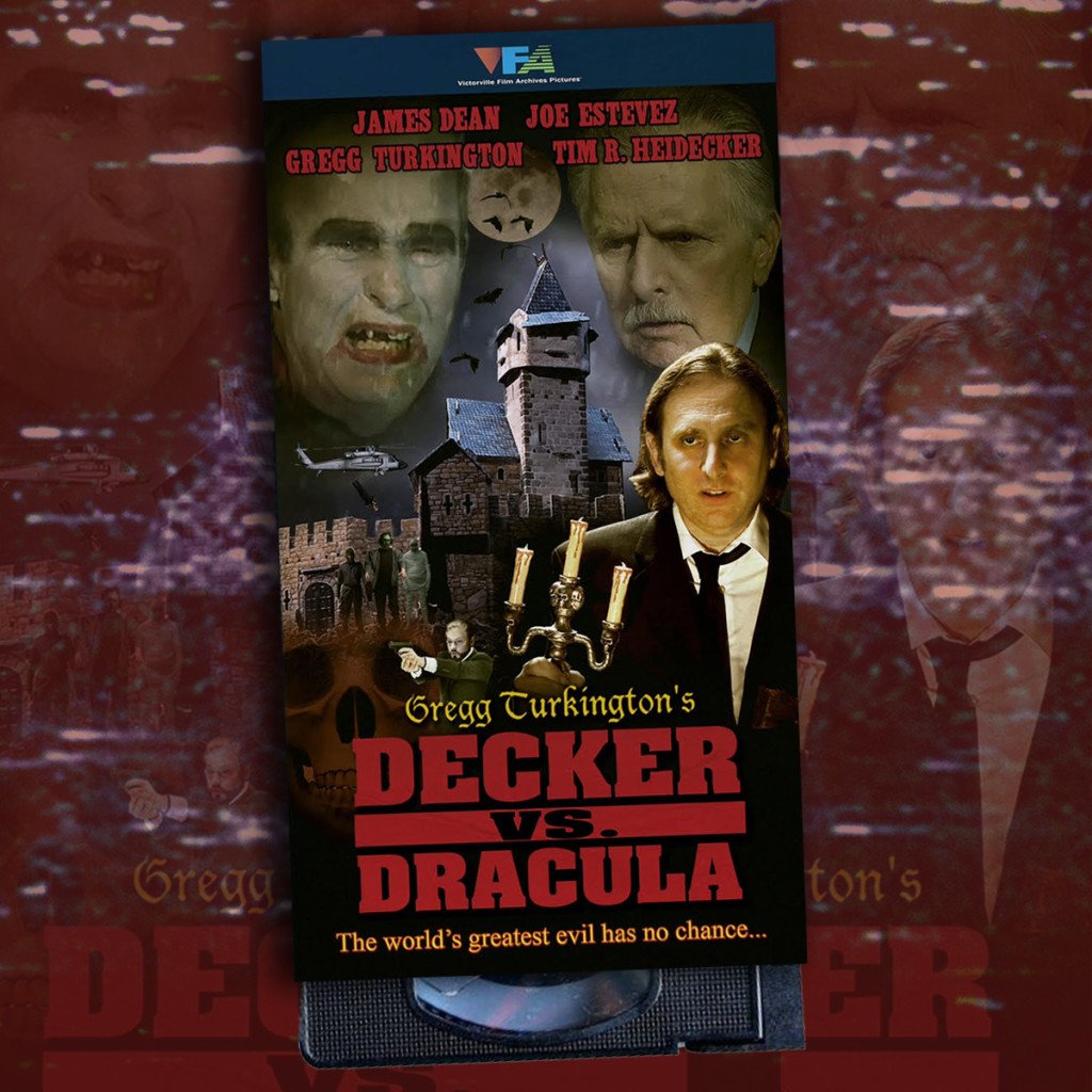 Comedians Tim Heidecker and Gregg Turkington AKA Neil Hamburger Hit Fresh VHS with the release of DECKER VS. DRACULA!