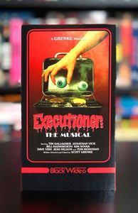 BLACK VVIDEO Brings shot-on-video obscurity EXECUTIONER: THE MUSICAL back to VHS! Next up: RAMBONER Double-Feature Dropping June 21st!