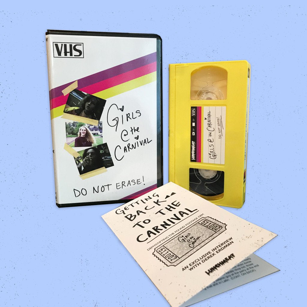Obscure Found Footage Gem GIRLS AT THE CARNIVAL Now Available on Limited Edition VHS from LUNCHMEAT!