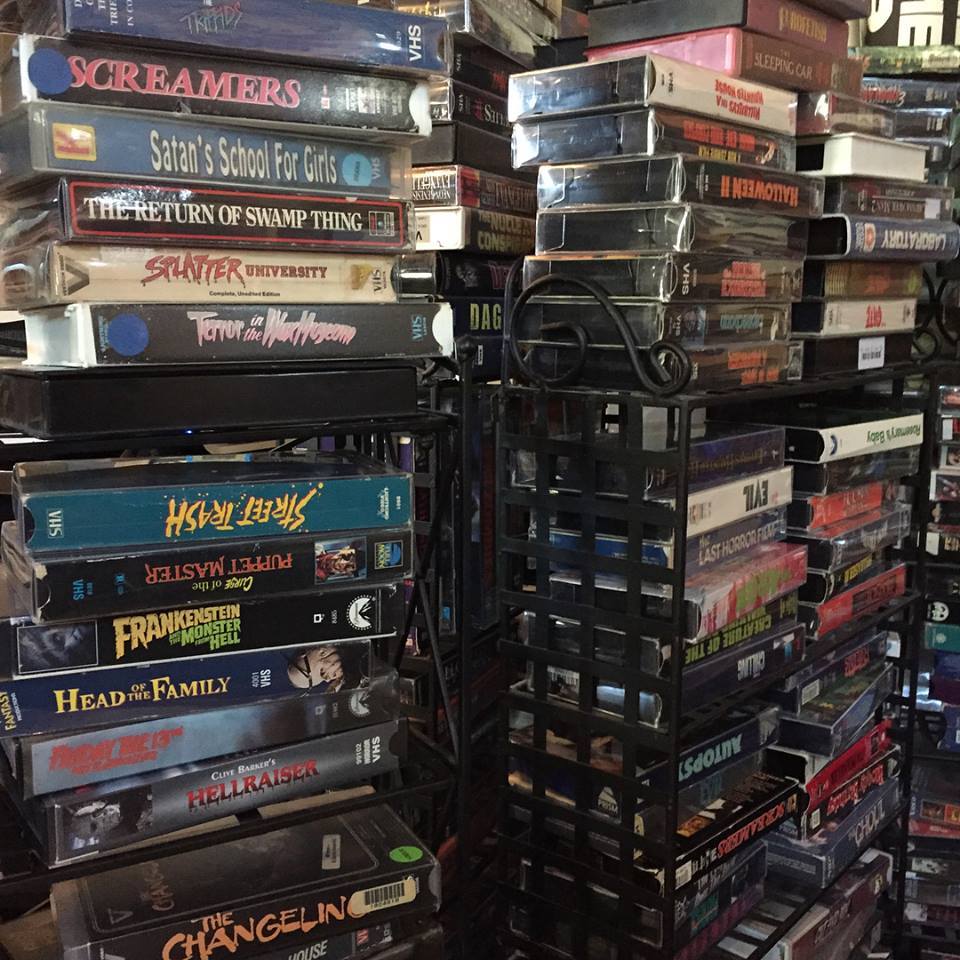 GRAVEFACE RECORDS in Savannah, GA Ready to Unleash VHS Rental Section for Their 6 Year Anniversary!