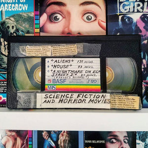 Rewinding Back to the Natural Magic of Handwritten VHS Labels