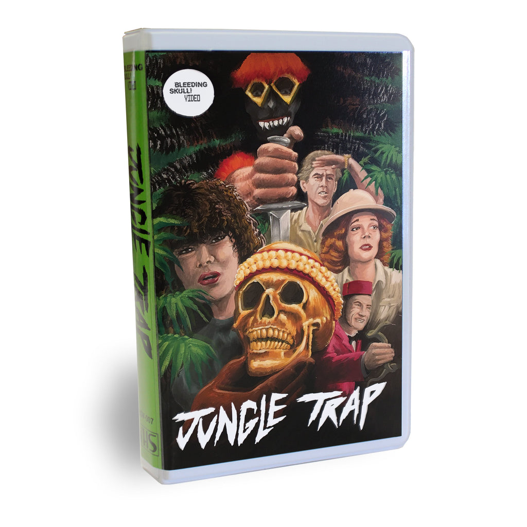 MONDO and BLEEDING SKULL! VIDEO Bring Previously Unseen Shot On Video Obscurity JUNGLE TRAP to VHS and DVD!