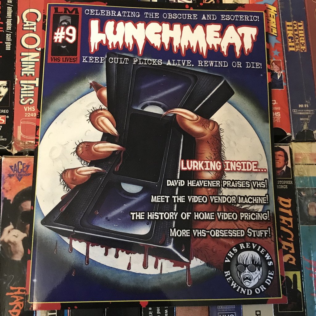The Rewind Wait is Over, Videovores! LUNCHMEAT #9 IS NOW AVAILABLE!