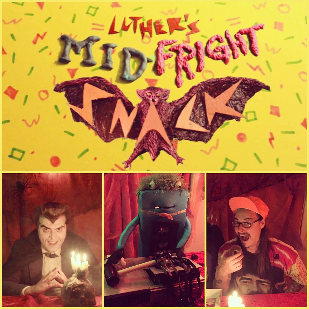 SICK SLICE CINEMA and LUNCHMEAT Proudly Present the Outrageously Radical TV Show LUTHER’S MID-FRIGHT SNACK! Check out the Premiere Episode RIGHT HERE!!