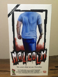 NAIL DIT PRODUCTIONS and RETRO RELEASE VIDEO Bring Indie Horror Short Film MALCOM to VHS!