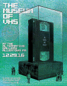 THE MUSEUM OF VHS Comes to The Alternative Gallery in Allentown, PA on Thursday, Dec. 29th from 6 – 10PM! This is a TOTALLY FREE EVENT, Tapeheads!