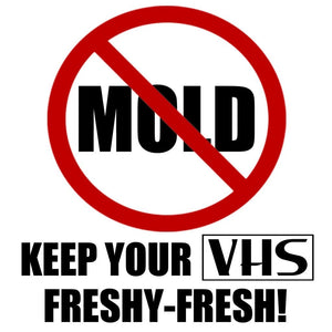 You Can Save Your VHS from MOLD! Videovore Dustin Kramer Creates HOW TO CLEAN A MOLDY VHS Video to Help Illustrate the Process of Cleaning Mold from Video Tapes!