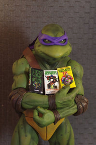 LOOK! Bodacious Teenage Mutant Ninja Turtles VHS Miniatures, Made as a Most Radical Custom Accessory for the NECA TMNT 1990 Movie Figures!