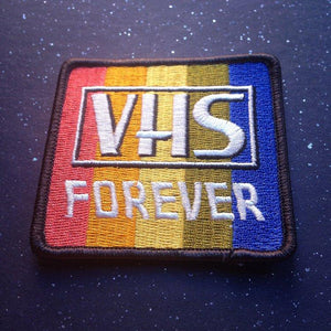 Radical Rewind Goodies: The VHS FOREVER Patch from Portland Patch Project!