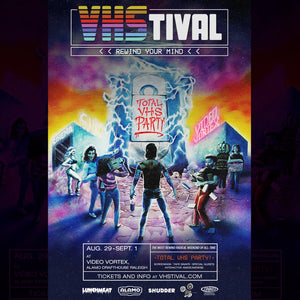 VHStival Returns to Raleigh, NC at Alamo Drafthouse from Aug 29th to Sept 1st! Prepare for a TOTAL VHS PARTY!