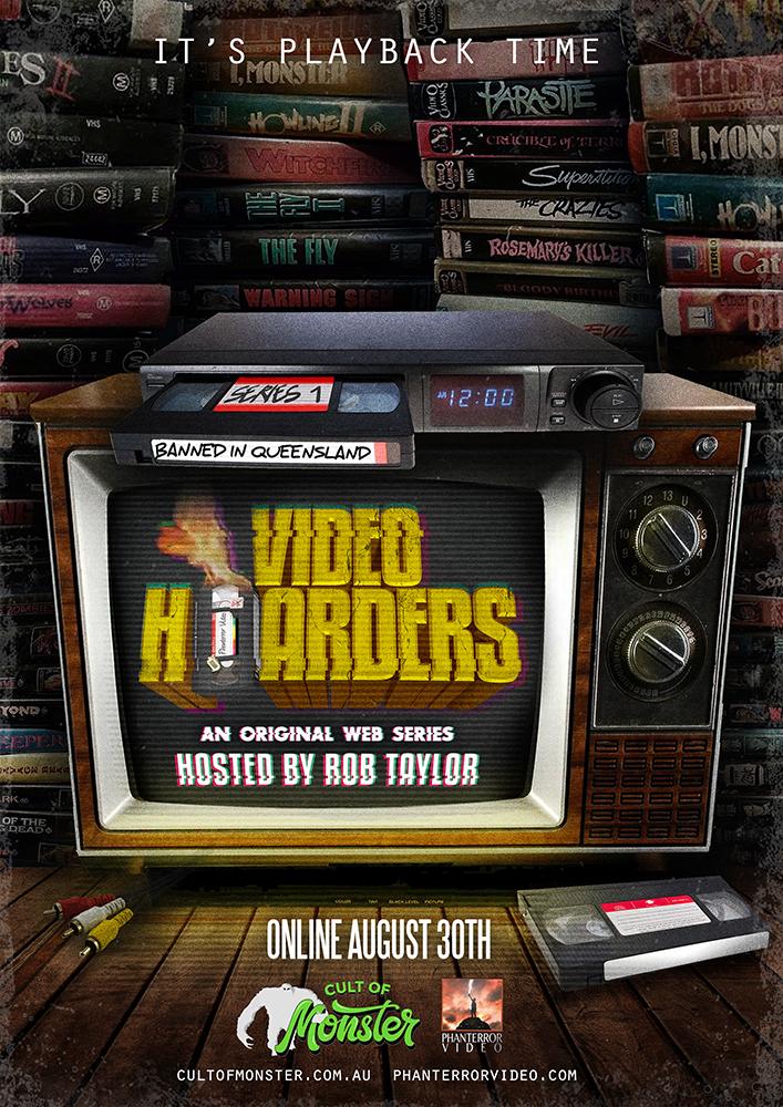 Australian VHS-Centric Web-Series VIDEO HOARDERS Debuts First Episode via Cult of Monster! WATCH NOW!