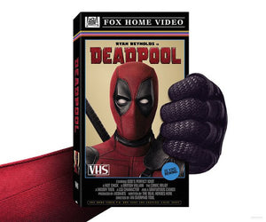 DEADPOOL Will Receive Limited Edition VHS Release from 20th Century Fox at the 2016 San Diego Comic Con!