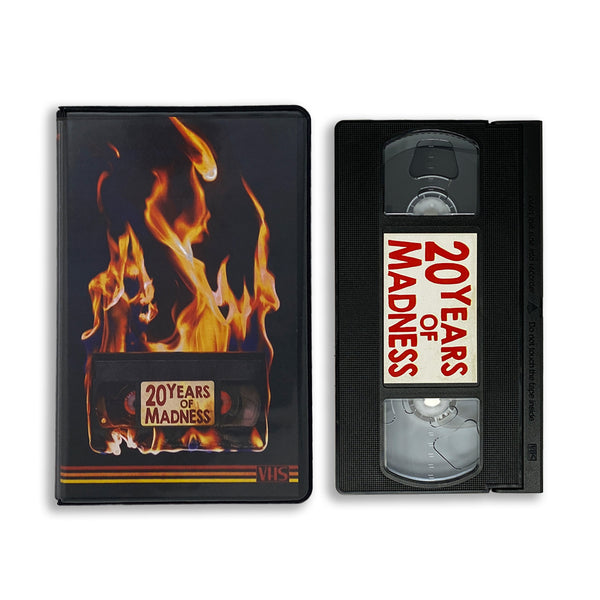 20 YEARS OF MADNESS VHS – Lunchmeat