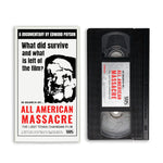IN SEARCH OF ALL AMERICAN MASSACRE: THE LOST TEXAS CHAINSAW FILM VHS