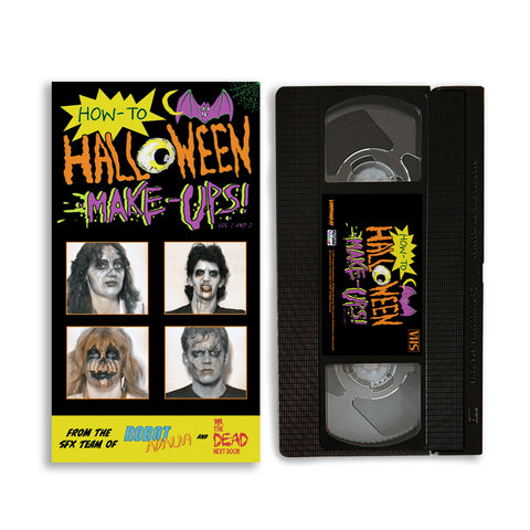 HOW-TO HALLOWEEN MAKE-UPS VOL 1 & 2 VHS