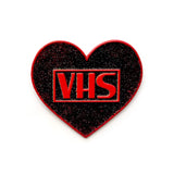 VHS HEART ENAMEL PIN