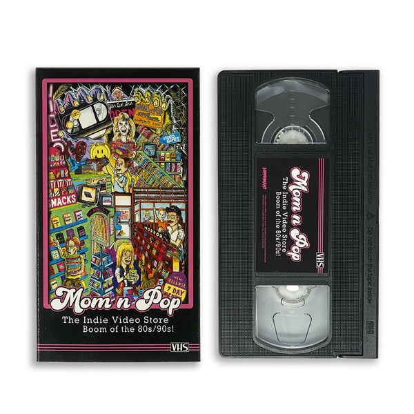 MOM N' POP: THE INDIE VIDEO STORE BOOM OF THE 80s / 90s VHS