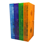 REWIND RAINBOW 4PK TRANSLUCENT COLOR VHS