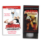 SPLATTER UNIVERSITY NOVELIZATION + VHS BUNDLE