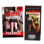 SPLATTER UNIVERSITY YEARBOOK + VHS BUNDLE