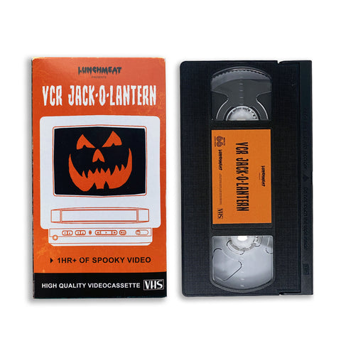 VCR JACK-O-LANTERN VHS