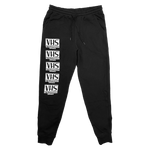 VHS is Happiness - Black Jogger Sweatpants