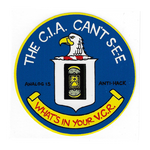 CIA Can't See in Your VCR Sticker
