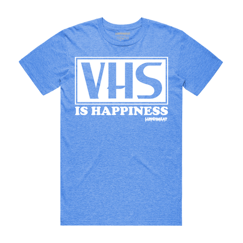 VHS is Happiness - Heather Blue