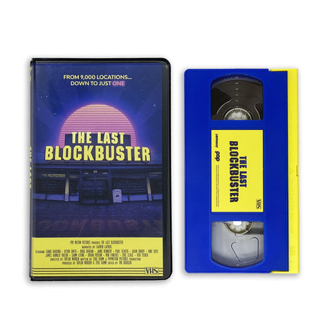 THE LAST BLOCKBUSTER VHS