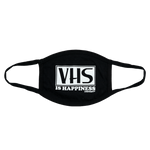 VHS IS HAPPINESS FACE MASK