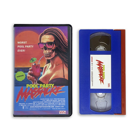 POOL PARTY MASSACRE VHS