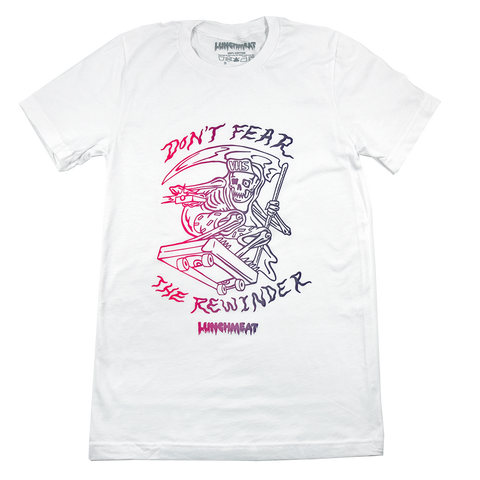 Don't Fear The Rewinder Tee -White