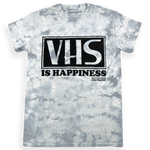 VHS is happiness - Silver Crystal Wash