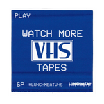 WATCH MORE VHS TAPES Sticker