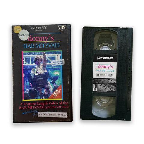 DONNY'S BAR MITZVAH VHS